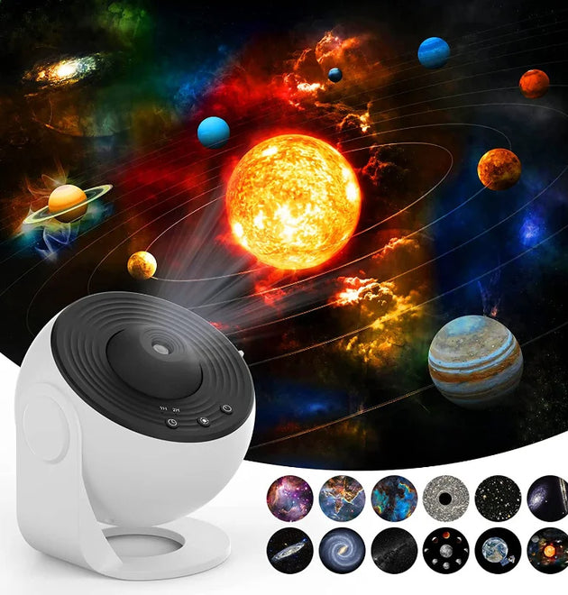 Night Light Galaxy Projector Starry Sky Projector 360 Rotate Planetarium Lamp For Kids Bedroom Valentines Day Gift Wedding Deco