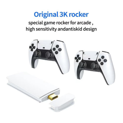 RetroBox™ M15 – Console Rétro 4K, 40 000+ Jeux, 64Go, Manettes Sans Fil